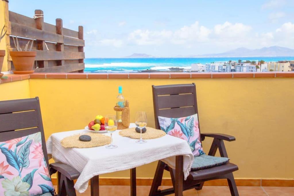Atico De Carlo Con Vistas Al Mar Y Terraza Apartment Corralejo Exterior photo